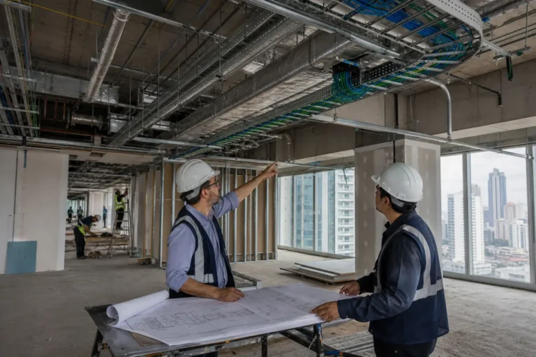 Cableado estructurado y red de fibra óptica para edificios corporativos