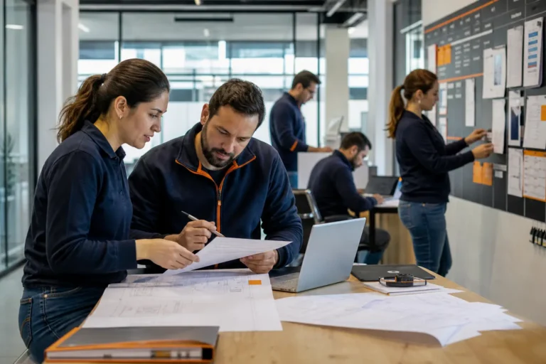 Empresa certificada ISO 9001 con procesos de gestión de calidad